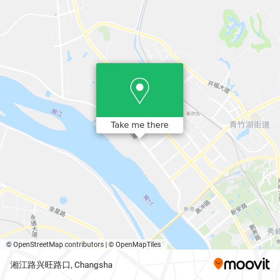 湘江路兴旺路口 map