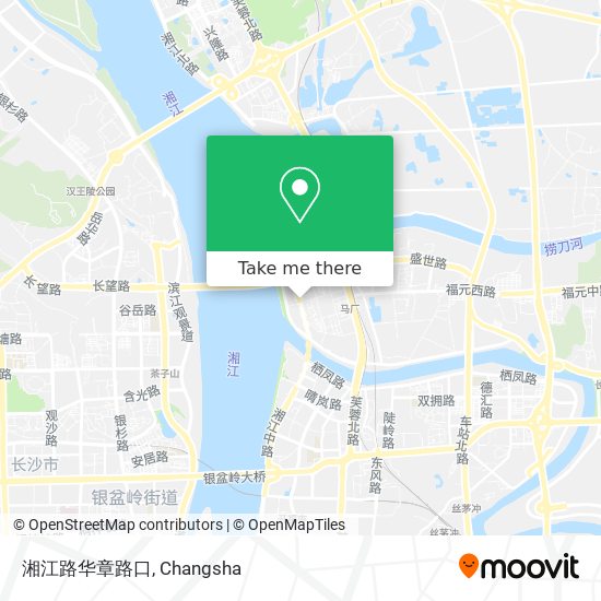 湘江路华章路口 map