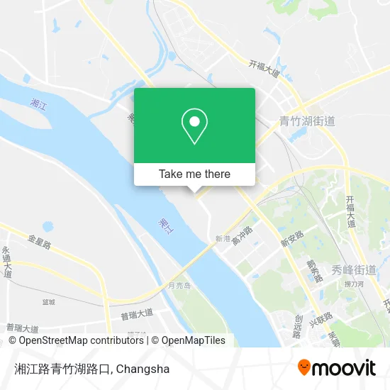 湘江路青竹湖路口 map