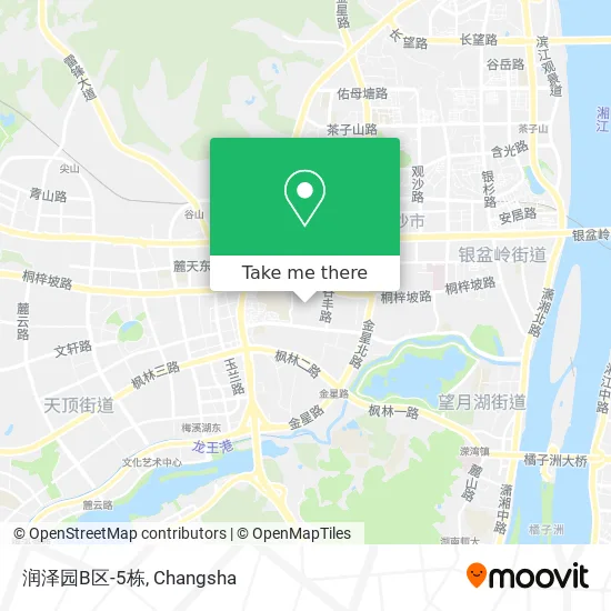 润泽园B区-5栋 map