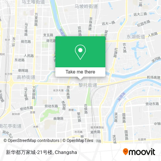 新华都万家城-21号楼 map