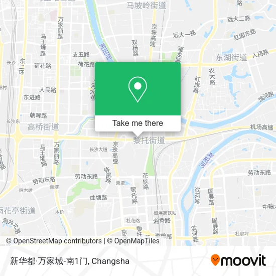 新华都·万家城-南1门 map
