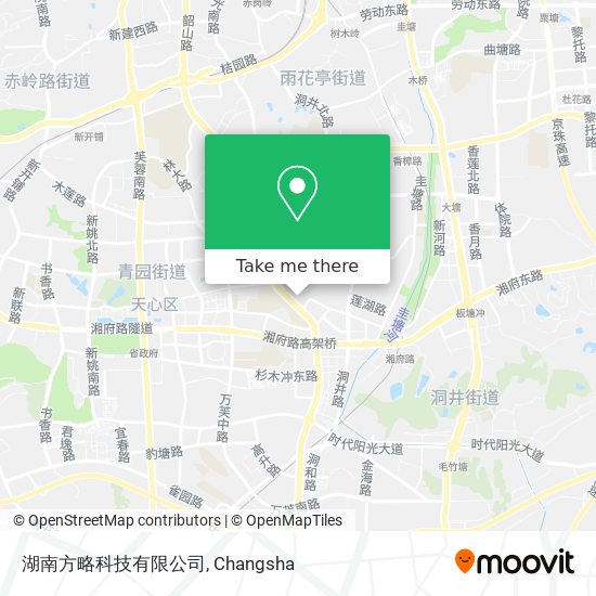 湖南方略科技有限公司 map