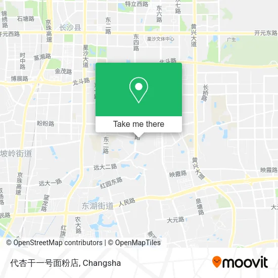 代杏干一号面粉店 map