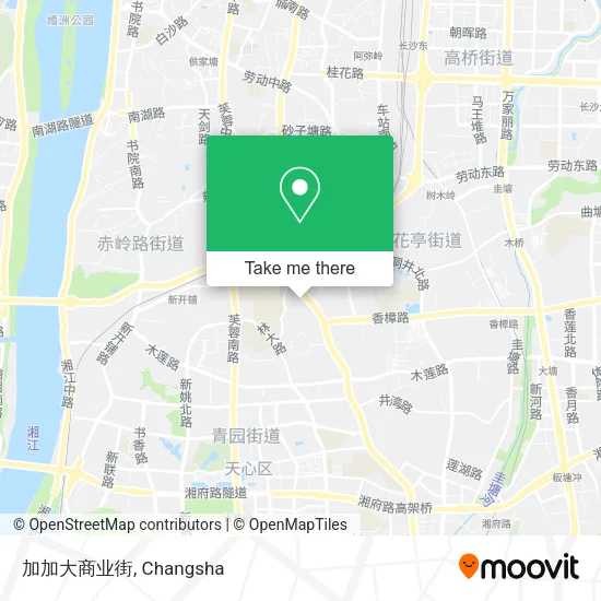 加加大商业街 map