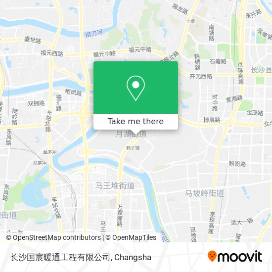 长沙国宸暖通工程有限公司 map