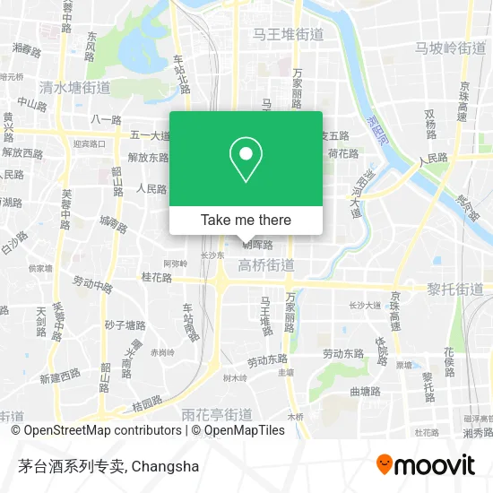 茅台酒系列专卖 map