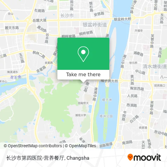 长沙市第四医院-营养餐厅 map