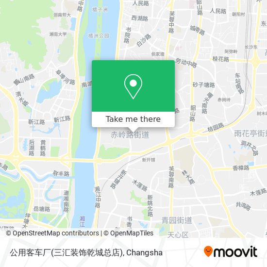 公用客车厂(三汇装饰乾城总店) map