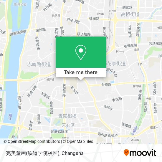 完美童画(铁道学院校区) map