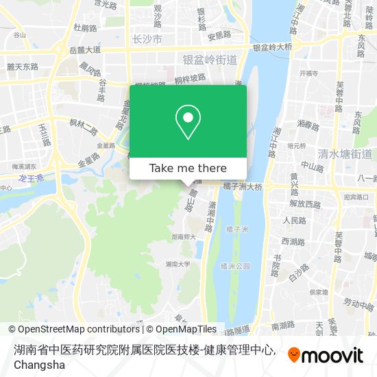 湖南省中医药研究院附属医院医技楼-健康管理中心 map
