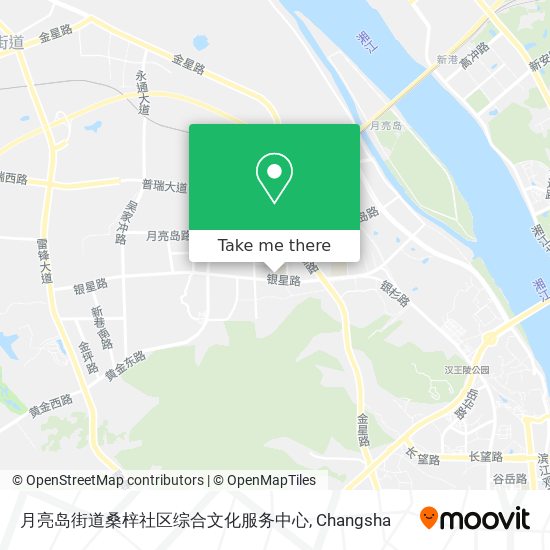 月亮岛街道桑梓社区综合文化服务中心 map