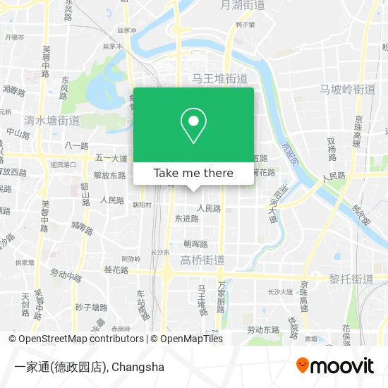 一家通(德政园店) map