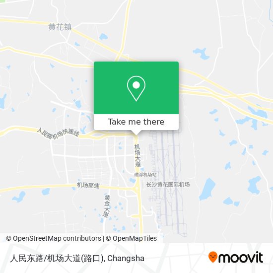 人民东路/机场大道(路口) map