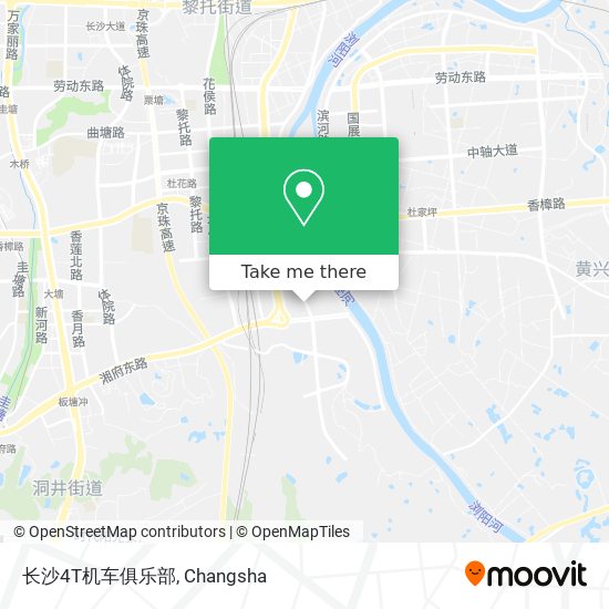 长沙4T机车俱乐部 map