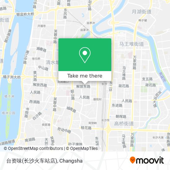 台资味(长沙火车站店) map