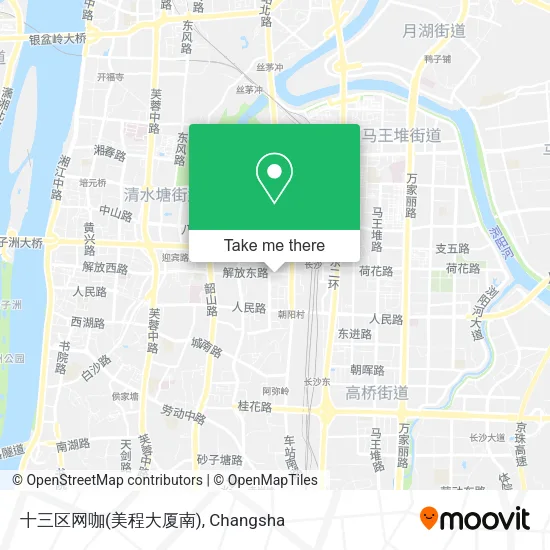 十三区网咖(美程大厦南) map