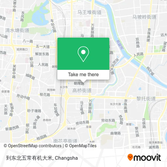 到东北五常有机大米 map