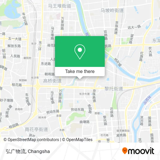 弘广物流 map