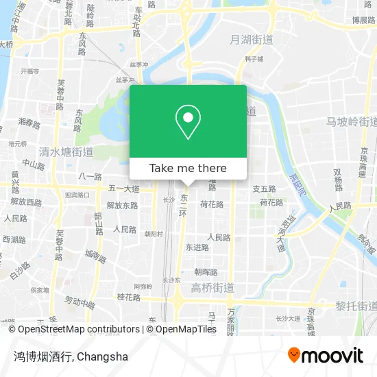 鸿博烟酒行 map