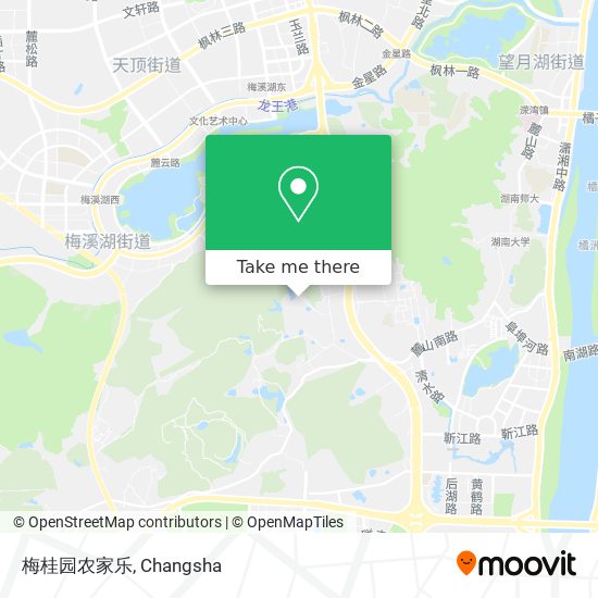 梅桂园农家乐 map