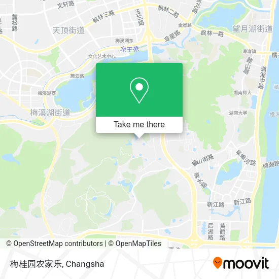 梅桂园农家乐 map
