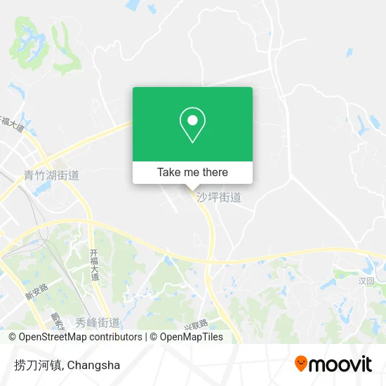 捞刀河镇 map