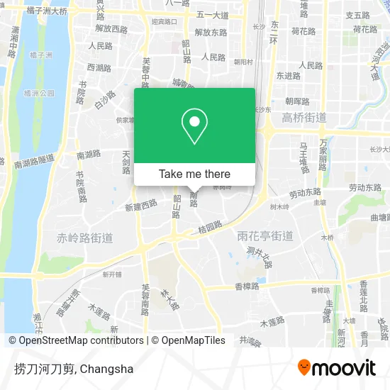 捞刀河刀剪 map