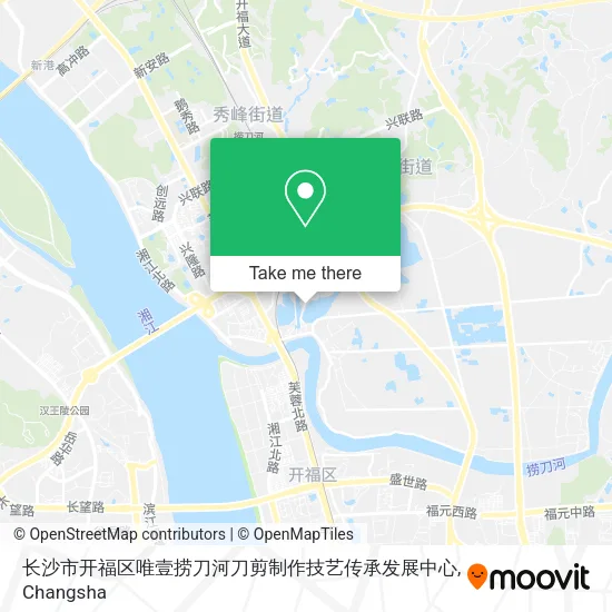 长沙市开福区唯壹捞刀河刀剪制作技艺传承发展中心 map