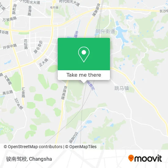 骏南驾校 map