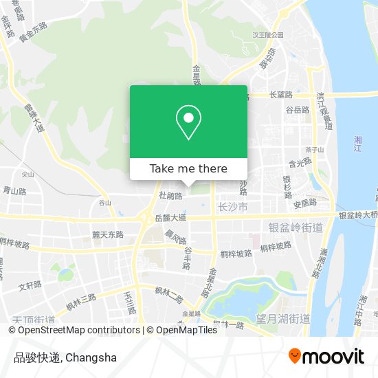 品骏快递 map