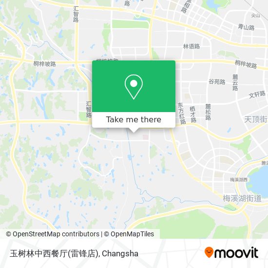 玉树林中西餐厅(雷锋店) map