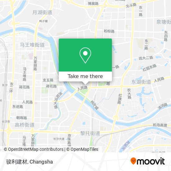 骏利建材 map