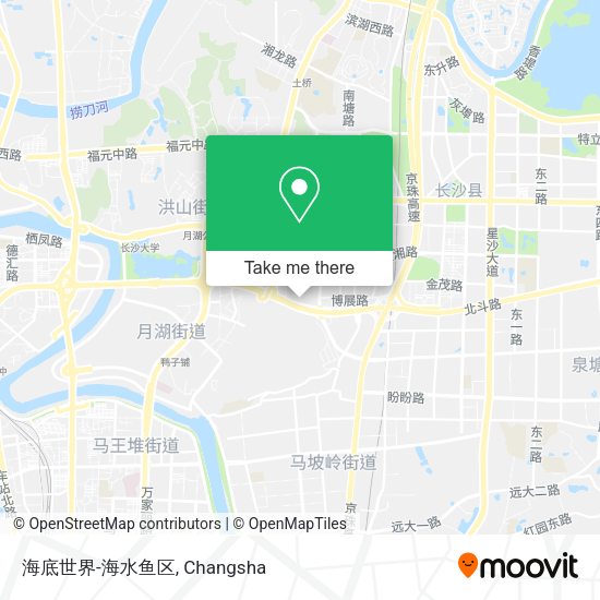 海底世界-海水鱼区 map