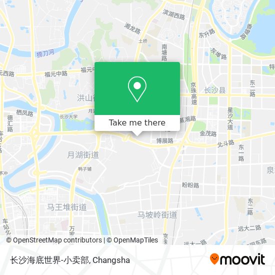 长沙海底世界-小卖部 map
