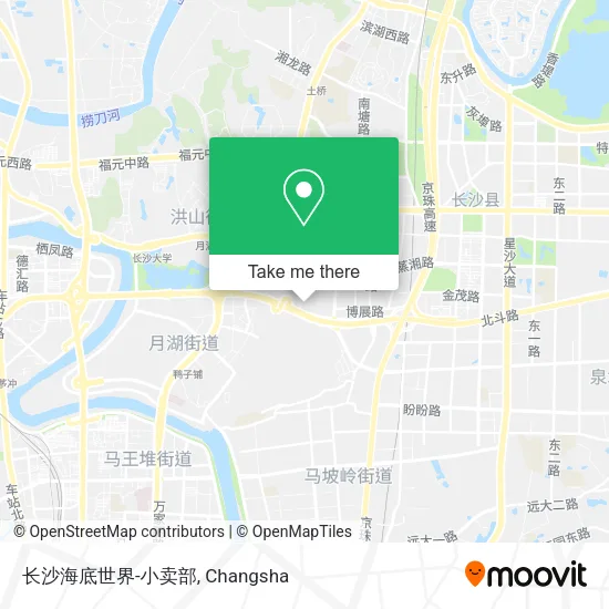 长沙海底世界-小卖部 map