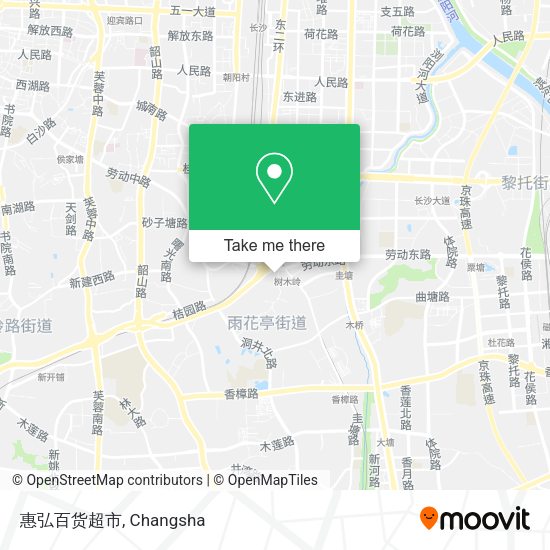 惠弘百货超市 map