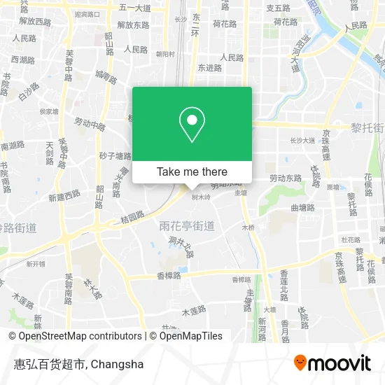 惠弘百货超市 map