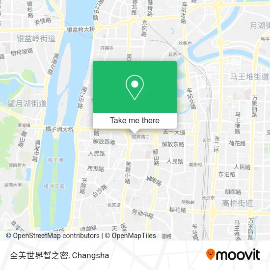 全美世界晳之密 map