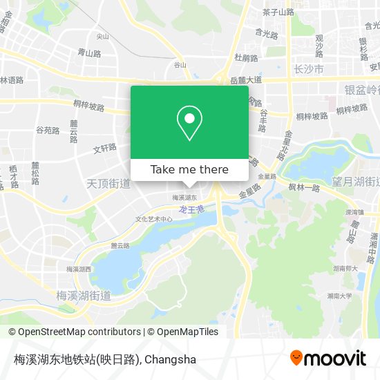 梅溪湖东地铁站(映日路) map