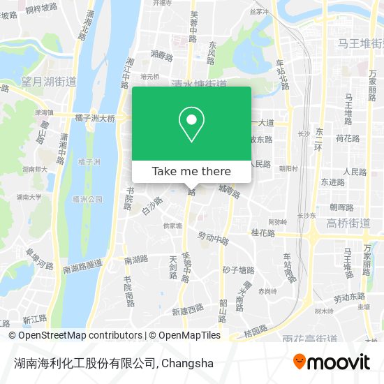 湖南海利化工股份有限公司 map