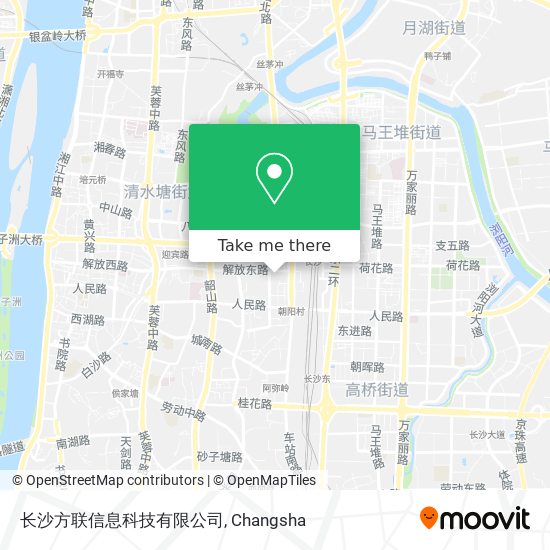 长沙方联信息科技有限公司 map
