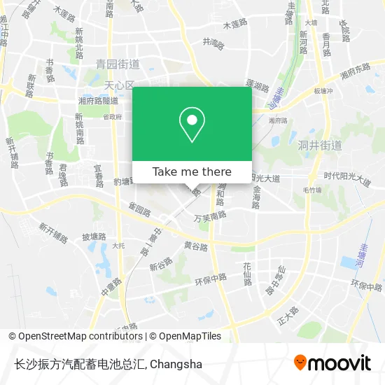 长沙振方汽配蓄电池总汇 map