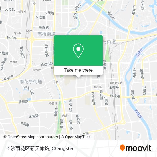 长沙雨花区新天旅馆 map