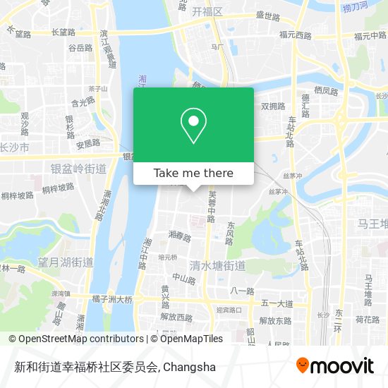 新和街道幸福桥社区委员会 map