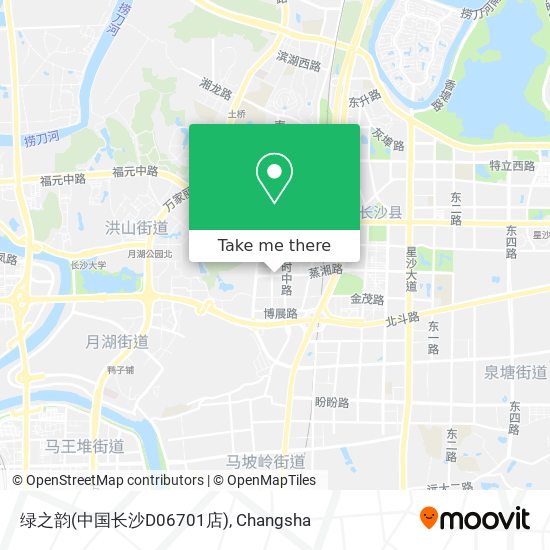 绿之韵(中国长沙D06701店) map