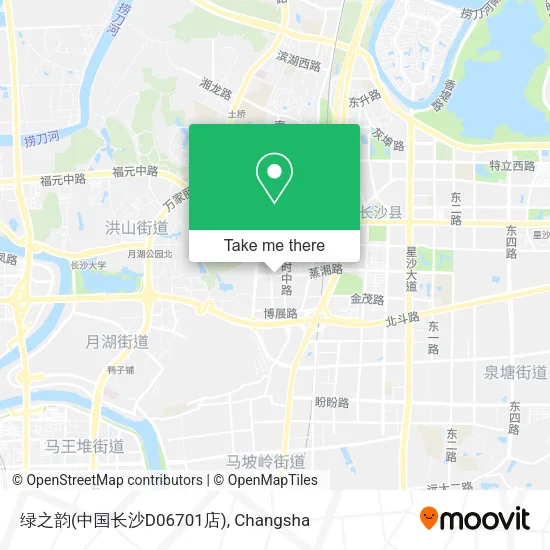 绿之韵(中国长沙D06701店) map