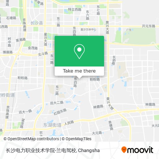 长沙电力职业技术学院-兰电驾校 map
