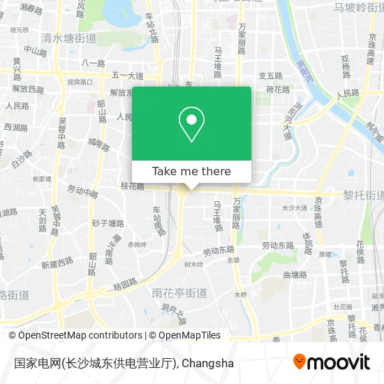 国家电网(长沙城东供电营业厅) map