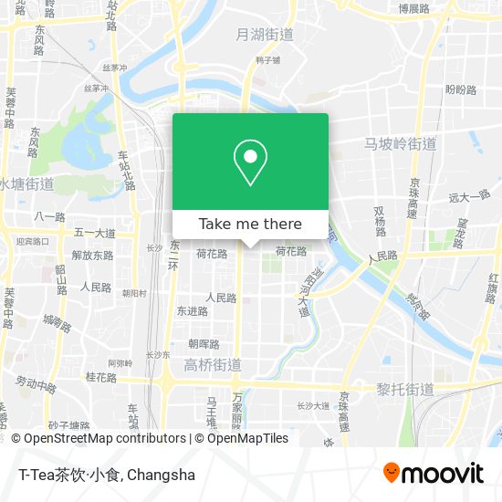 T-Tea茶饮·小食 map